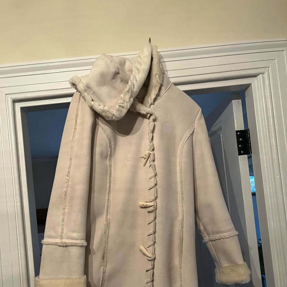 Coldwater Creek mid calf coat